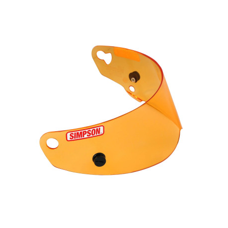 Simpson Racing Helmet Replacement Shields - Amber - Bandit, Super Bandit, Drag Bandit 89403A