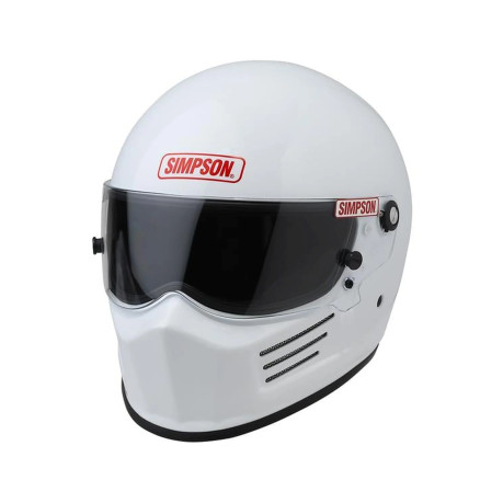 Simpson Racing SA2020 Bandit Racing Helmet - Medium - White 7200021