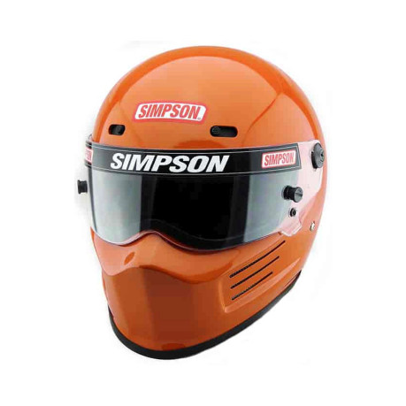 Simpson Racing SA2020 Super Bandit Helmet - Large - Safety Orange 721003S