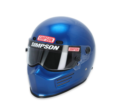 Simpson Racing SA2020 Super Bandit Helmet - X-Large - Blue 7210045