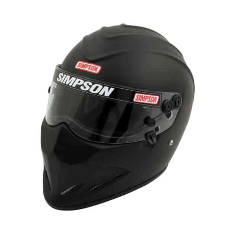 Simpson Racing SA2020 Diamondback Racing Helmet - 7.25 - Matte Black 7297148