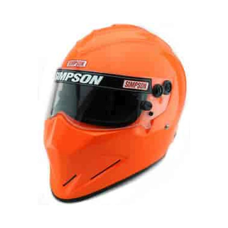 Simpson Racing SA2020 Diamondback Racing Helmet - 7 3/4 - Safety Orange 729734S