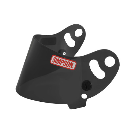 Simpson Racing Helmet Replacement Shields - Smoke - Devil Ray 84301A