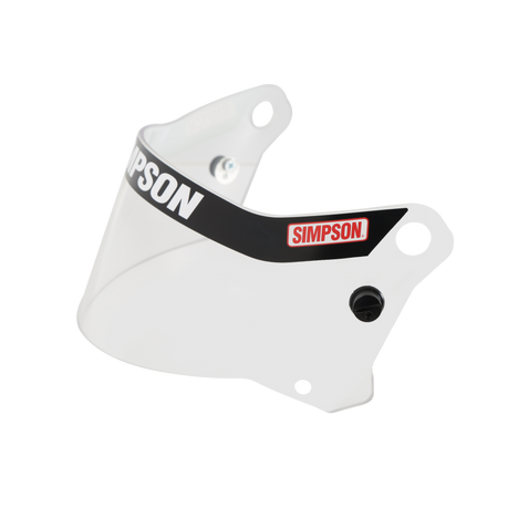 Simpson Racing SD1 Helmet Replacement Shield Antifog/Anti Scratch - Clear 89500A