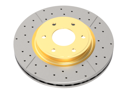 DBA 07-22 Chrysler Aspen Rear Rotor & Pad Kit Level 3 dbaDBAKIT30019