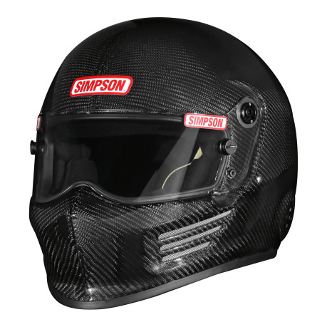 Simpson Racing Carbon Bandit Helmet  - Medium - Carbon Fiber - SA2025 920002C