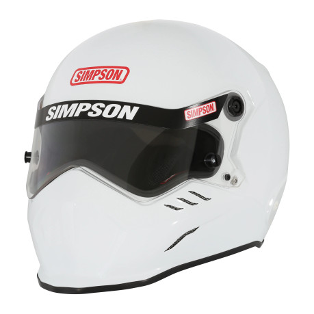 Simpson Racing Kingsnake Helmet - X-Small - White - SA2025 9290001