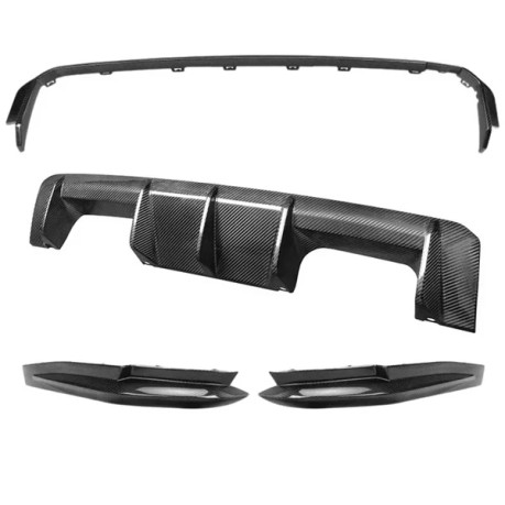 StradaWerks  Dry Carbon Fiber Full Diffuser Set - G80 M3 | G82/G83 M4