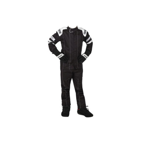Simpson Racing Legend II Kids SFI-1 Driving Pants - Black - XXS LK22973