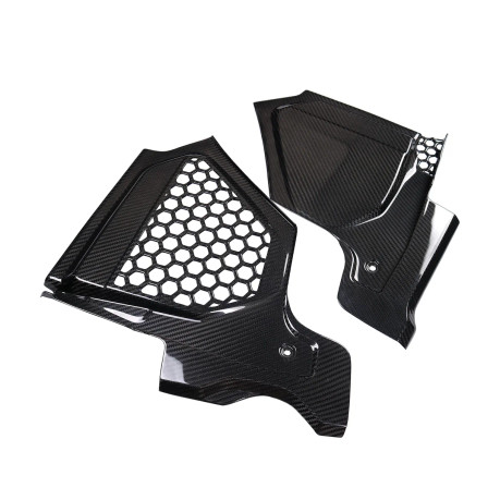 StradaWerks  Dry Carbon Fiber Engine Cowel Covers - G80 M3 | G82/G83 M4