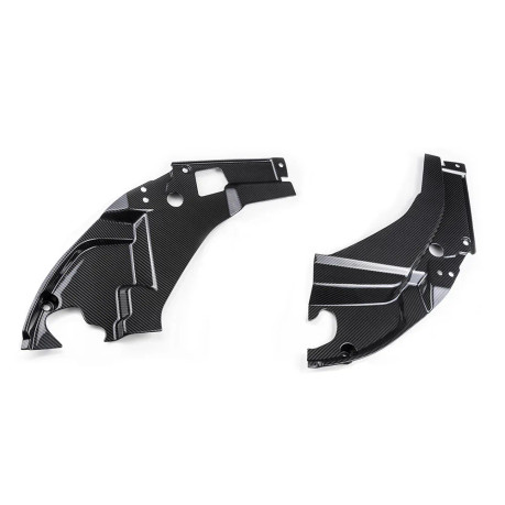StradaWerks Dry Carbon Fiber Engine Side Cover Trims - G87 M2