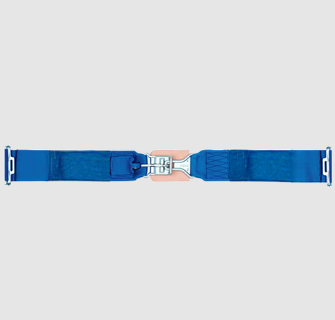 Simpson Racing Latch & Link Seatbelt - Lap Belt - 62" - Bolt In - Pull Up 29004P