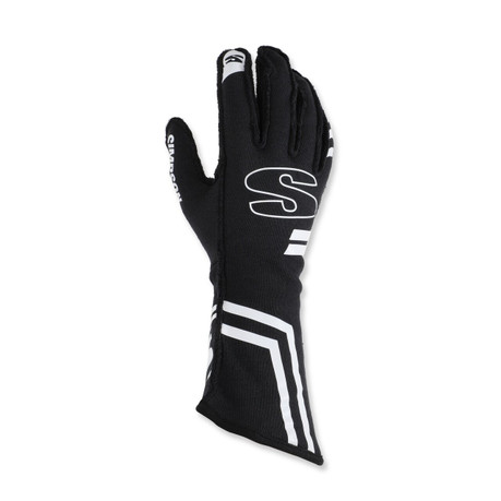 Simpson Racing Endurance Gloves Medium - Black - SFI 3.3/5 EGMK