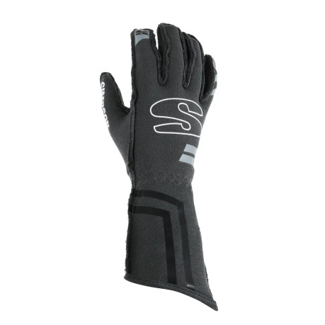 Simpson Racing Endurance Gloves - Small - Gray - SFI 3.3/5 EGSG