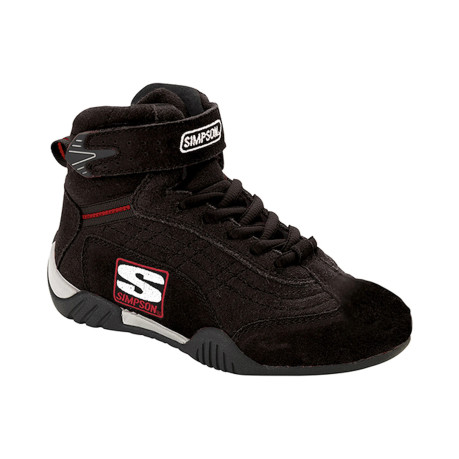 Simpson Racing Adrenaline Shoes  Size 9 - Black AD900BK