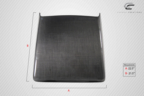 Carbon Creations Universal Ram Air Scoop 1 - 1 Piece - 106354