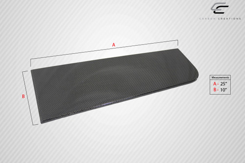 Carbon Creations Universal Rear Splitters - 2 Piece - 102900
