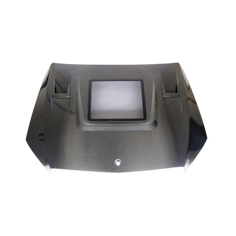 StradaWerks  Carbon Fiber IMP Style Transparent Hood - C63s W205