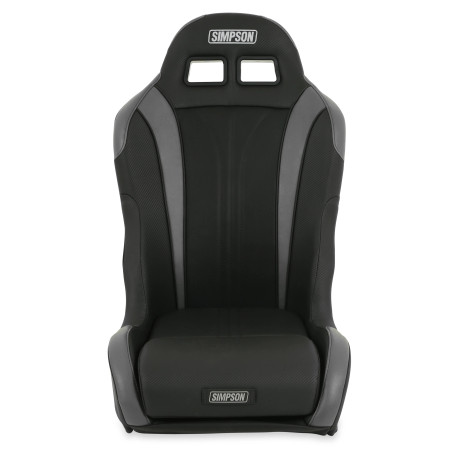 Simpson Racing Vortex II Off-Road Suspension Seat - Black / Charcoal S104-305