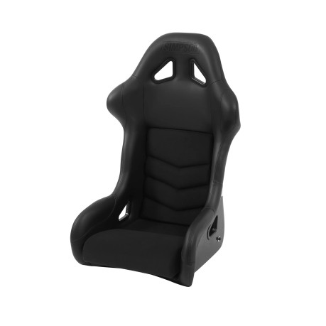 Simpson Racing Club Series Seat - 17" Xtra Large - Black Vinyl/Cloth - FIA 8855-1999 S108-307