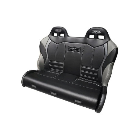 Simpson Racing Pro Sport Rear Bench - XP - Black/Charcoal SP107-510-305