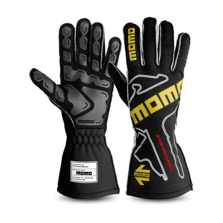 Momo Gloves Performance Black 08 Fia 8856-2018 momGUPERFOBLK08