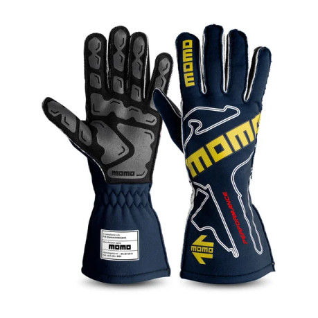 Momo Gloves Performance Blue 13 Fia 8856-2018 momGUPERFONNV13