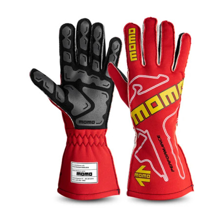 Momo Gloves Performance Red 11 Fia 8856-2018 momGUPERFORED11