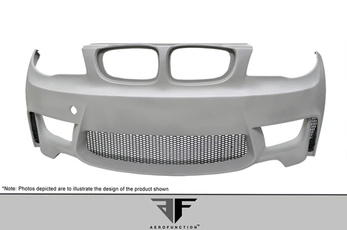 AF-1 2008-2013 BMW 1 Series E82 E88 Front Bumper Cover ( GFK ) - 1 Piece
