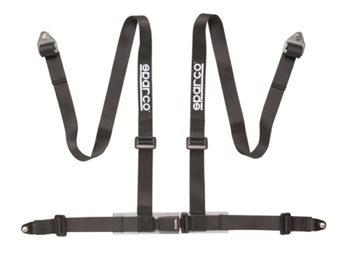 Sparco Belt 2 Inch Black 4Pt Bolt-In spa04604BV1NR