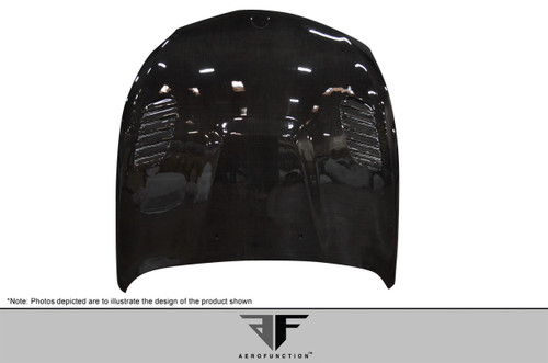 AF-1 2004-2010 BMW 6 Series M6 E63 E64 Carbon Hood ( CFP ) - 1 Piece - 109741