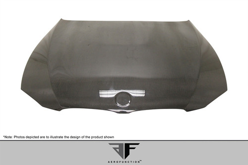 AF-2 2007-2010 BMW 3 Series E92 2dr E93 Convertible Carbon AF-2 Hood ( CFP ) - 1 Piece - 107899