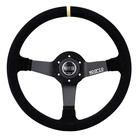 Sparco Steering Wheel 345 Suede Black spa015R345MSN