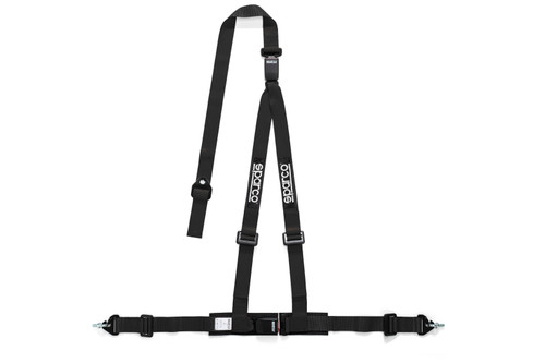 Sparco Belt 2 Inch Black 3Pt Double Release spa04608DF1NR