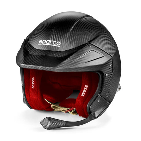 Sparco Helmet Flux RJ-I Carbon Red - Large spaBRH0001B0R0100L