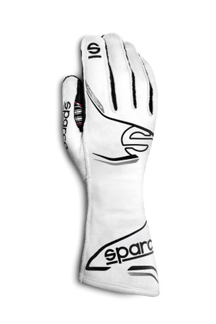 Sparco Glove Arrow 12 WHT/BLK spa00131412BINR