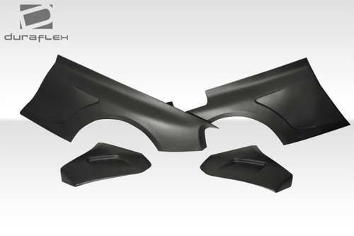 Duraflex 2014-2021 BMW 2 Series F22 MHR Wide Body Rear Fender Flares - 5 Piece ( M Sport Only ) - 116981