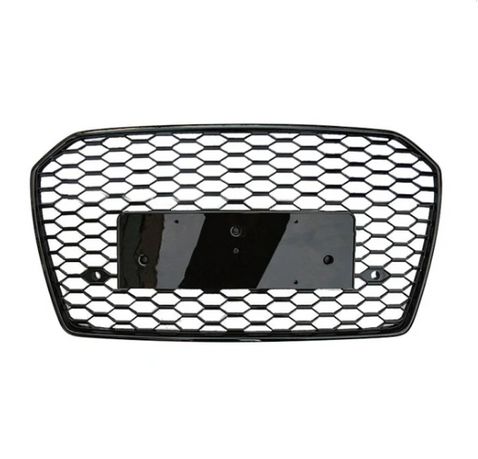 German Car Accessories 2016-2018 Audi RS6 Style Honeycomb Grille C7.5 A6/S6