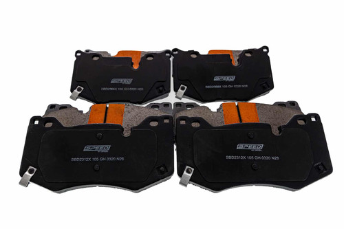 SBD Ceramic Brake Pads for the 2020+ Chevrolet Corvette Z51