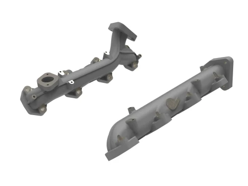 aFe BladeRunner Exhaust Manifold Ductile Iron for Ford Diesel Trucks 15-19 V8-6.7L (td) afe46-40184