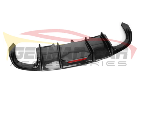 German Car Accessories 2013-2017 Audi A5/S5 Carbon Fiber Diffuser with LED Brake Light B8.5