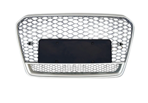German Car Accessories 2013-2017 Audi RS5 Style Honeycomb Grille with Lower Mesh B8.5 A5/S5