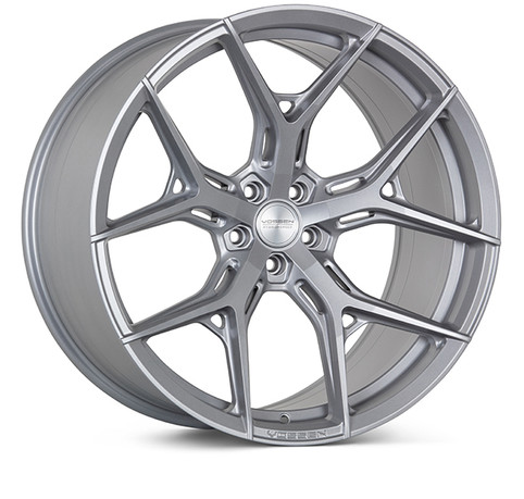 Vossen HFX-5 22x10 - 8x165.1 - ET-18 - Super Deep Face - 125.1 - Silver Polished Wheel - vosHFX5-2X20-SP