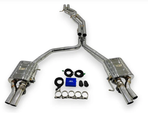 German Car Accessories 2019+ Audi A8 Valved Sport Exhaust System D5 3.0