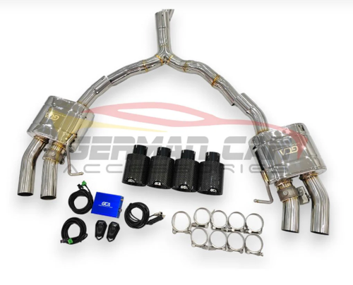 German Car Accessories 2017+ Audi S4/S5 Valved Sport Exhaust System B9/B9.5