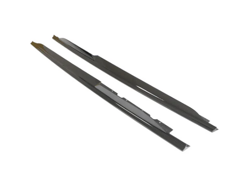 German Car Accessories 2020-2024 Audi R8 Carbon Fiber Side Skirts MK2 Gen 2 Facelift