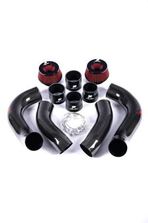 RENNELEMENT G90/G99 M5 3.5” Dry Carbon Fiber Front Mount Intake System
