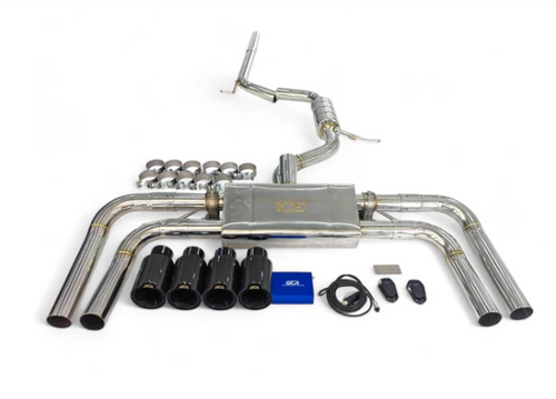 German Car Accessories 2020-2024 Audi Q3 Valved Sport Exhaust System F3