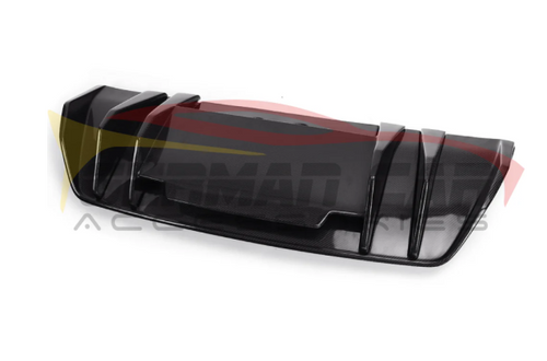 German Car Accessories 2016-2018 Audi R8 Carbon Fiber Rear Diffuser MK2 Gen 2