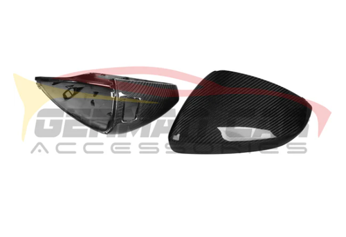 German Car Accessories 2025+ Audi A6 Carbon Fiber Mirror Caps C9